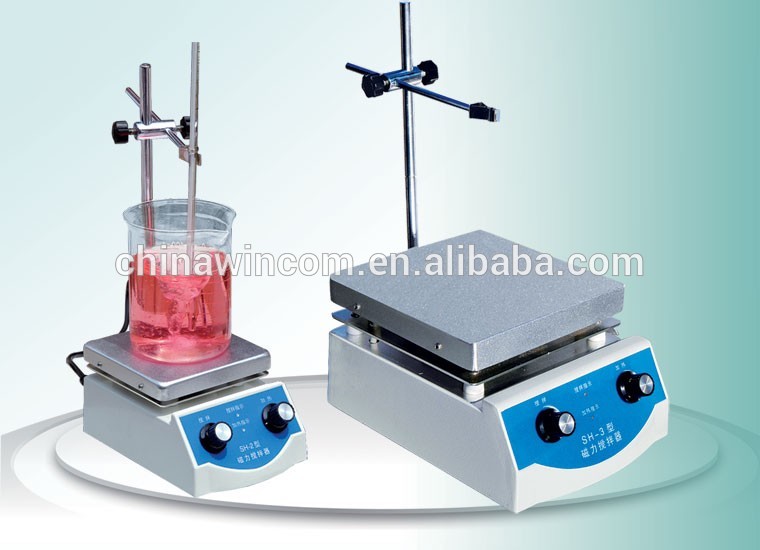 Heating Glass Stirrer in Laboratory, Magnetic Electric Stirrer Hotplate