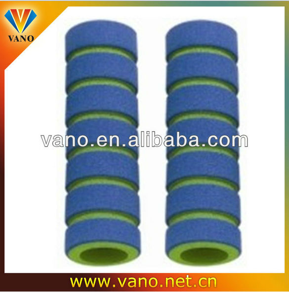 colorful soft motorcycle foam rubber bicycle handlebar grips