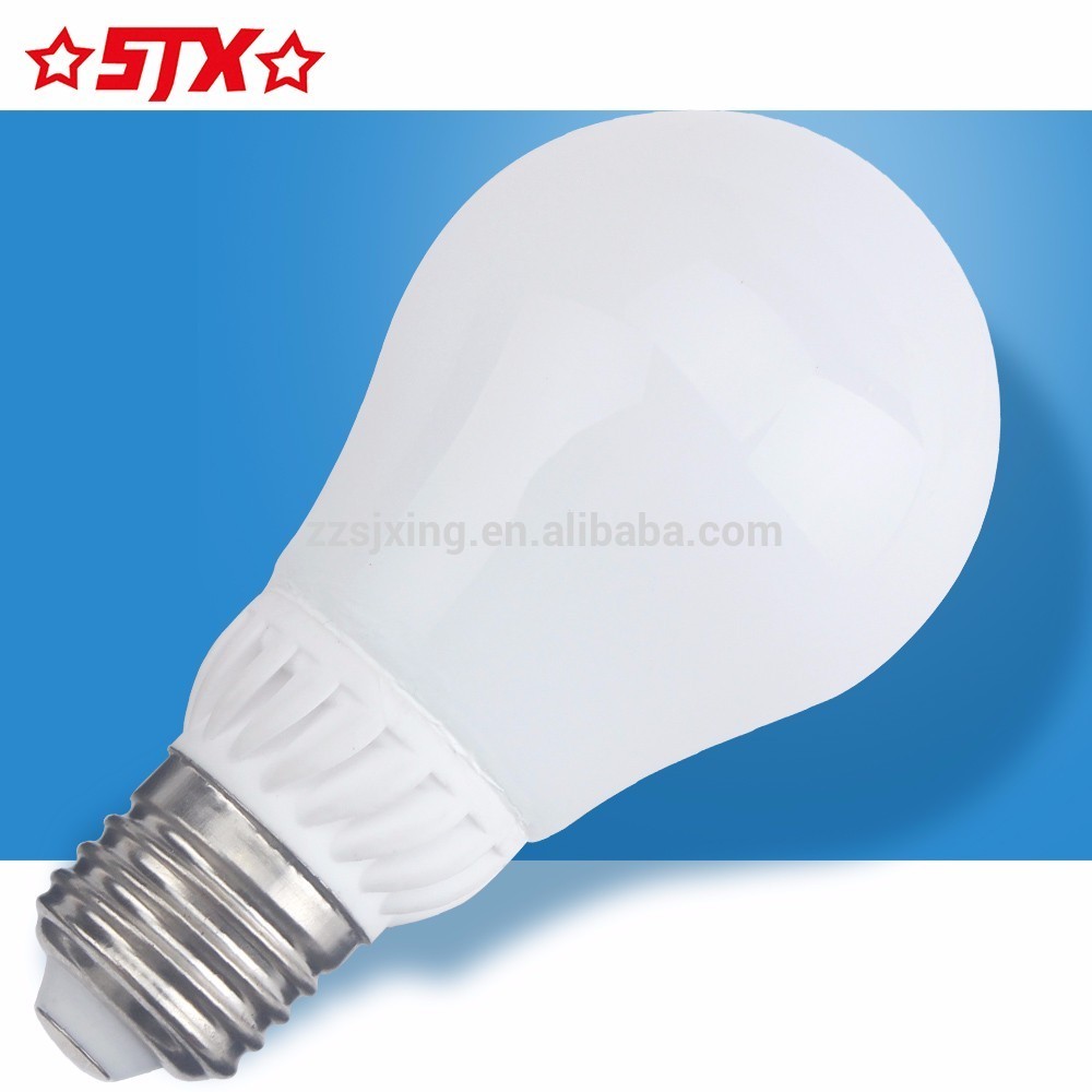 Energy Saving Plastic body and aluminum PCB 9w led bulb