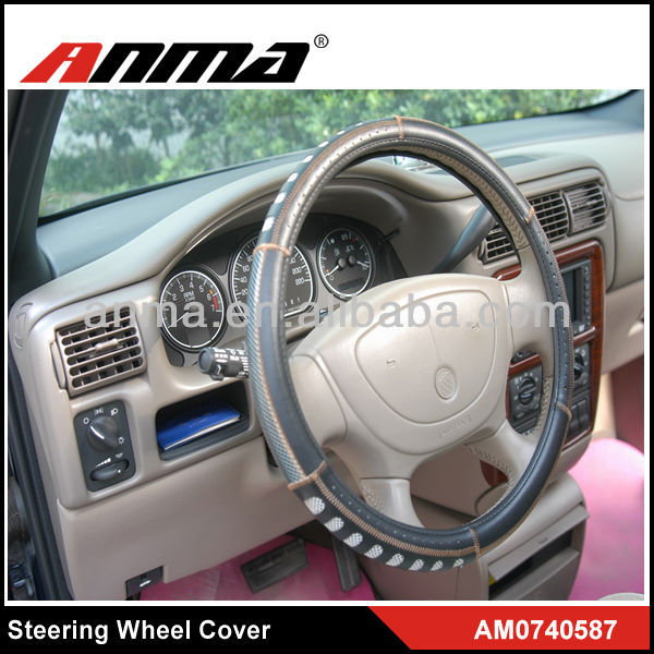 Car accessories real madrid car steering wheel cover