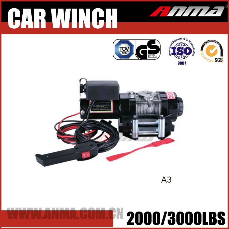 4x4 Manual DMX mini high speed electric winch hand Winch 5 ton