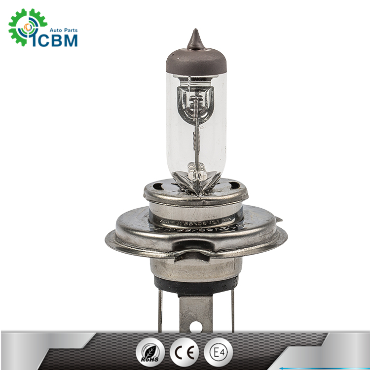 High quality hot parts headlight h4 halogen bule H4 24v75/70w 1900/1200lm white auto head light bulbs