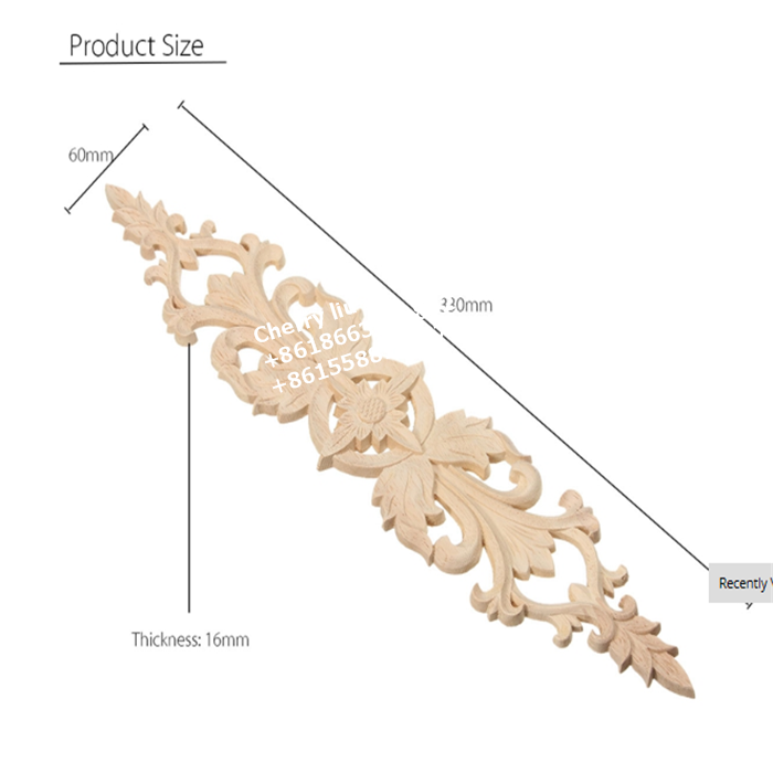alibaba wholesale decorative wood appliques and onlays for furniture