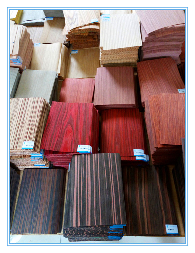 2*8ft 0.5mm engineered wood veneer apple wood veneer