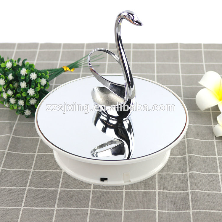 Promotional  Rotating Turntable Display Stands with Mirror