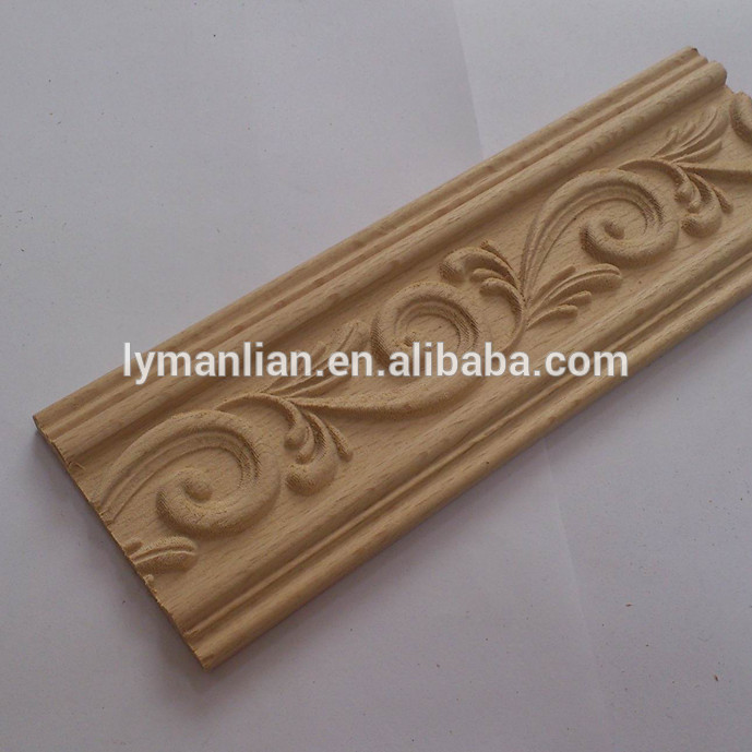 decorative wood carvings beech wood moldings