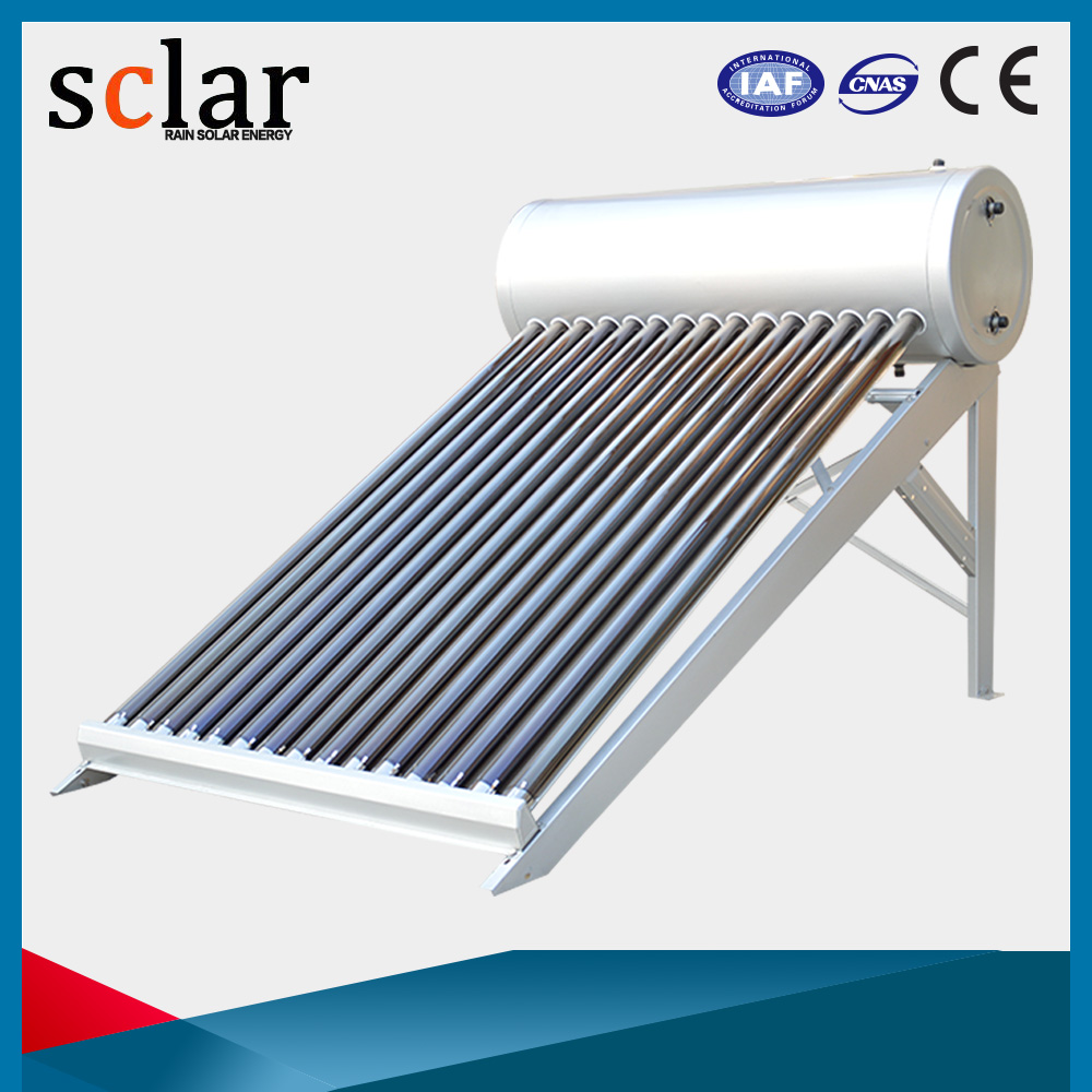 Mediocre Thermosyphon Non Pressurized Vacuum Tube Boiler Solar Water Heater