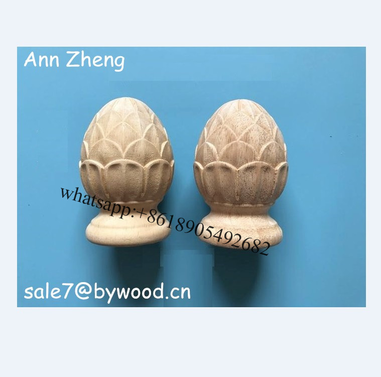 handrail finial wood stair spindles decorative wood finials wooden furniture finials