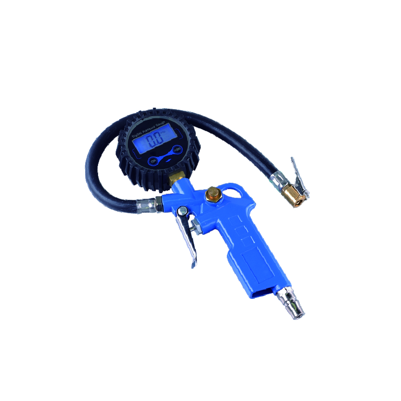 Digital Air Pressure Gauge Tire Inflator With Gauge With Chuck