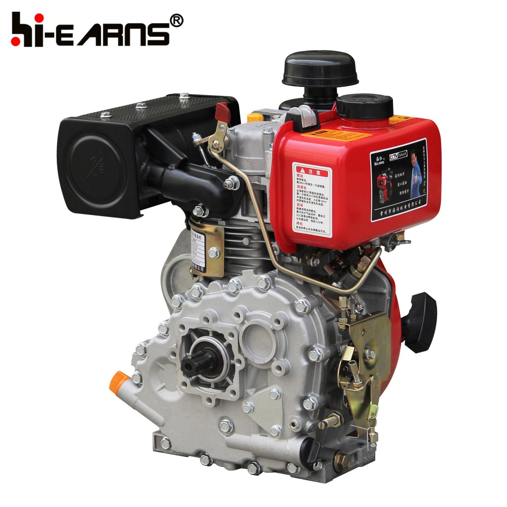 3.6KW 5hp air cooled spline shaft diesel engine for tiller