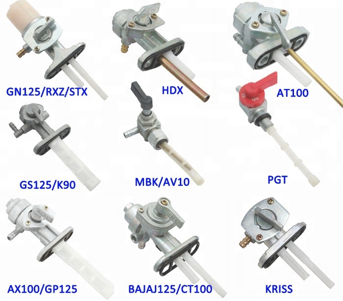 Motorcycle Piaggio Zip Manual Fuel Cock Gas Fuel Valve Petcock