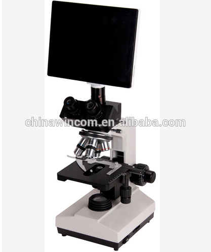 Best price sliding trinocular 9.7inch digital lcd screen microscope