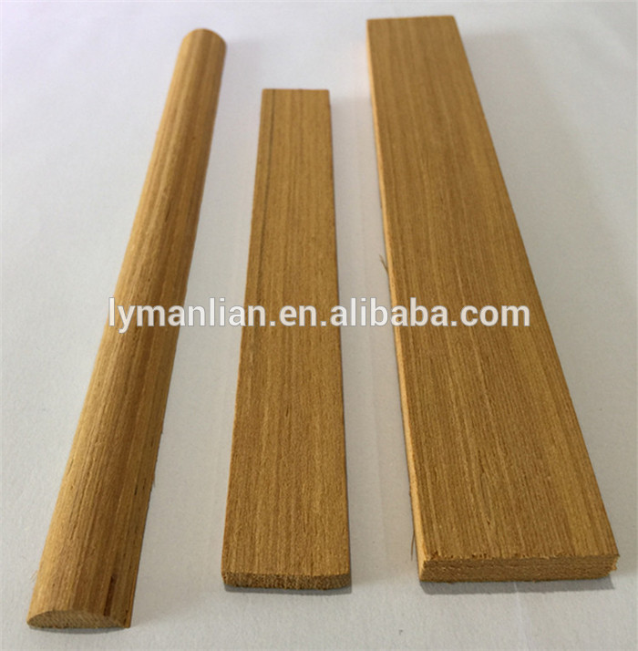 recon teak wood corner ceiling molding concrete wall moulding