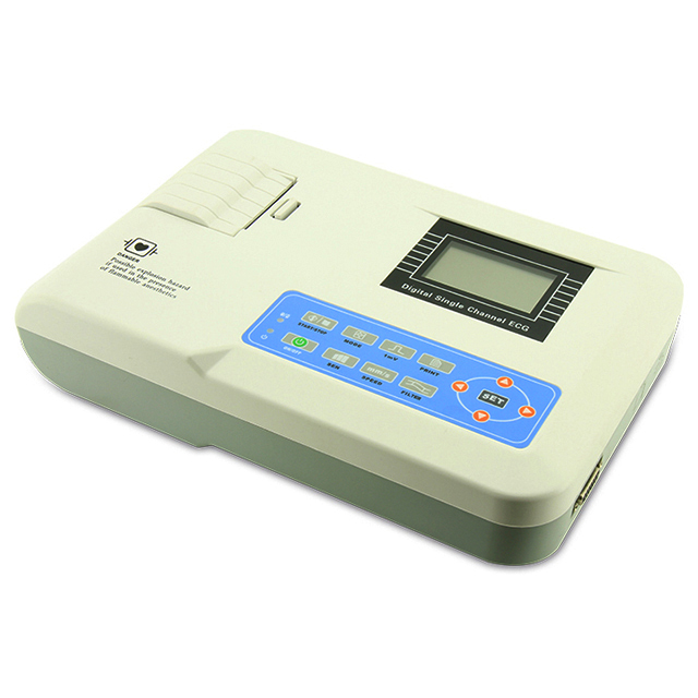PORTABLE SINGLE CHANNEL ELECTROCARDIOGRAPH CE APPROVED