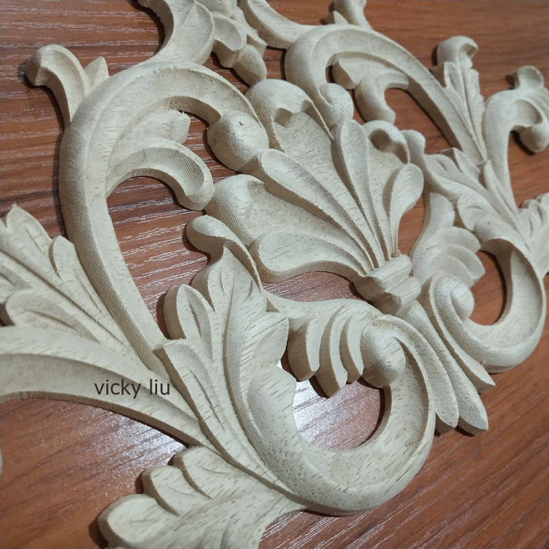 wood carving decorative onlay furniture moulding