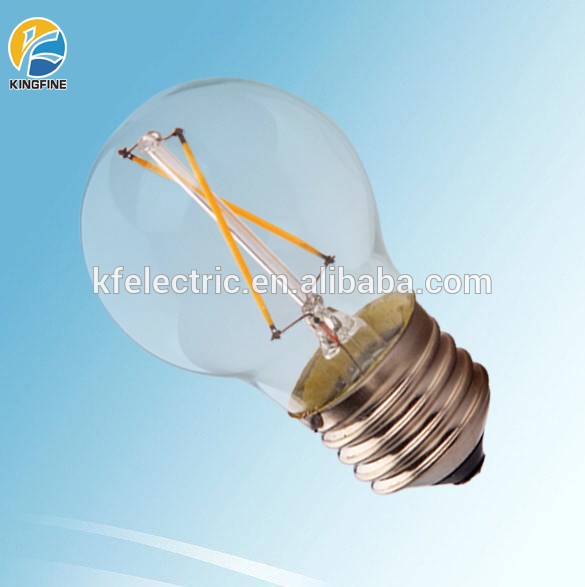 12V 24V 36V 2W 4W 6W Clear glass cover Dimmable Mini Golf G45 led filament light bulb