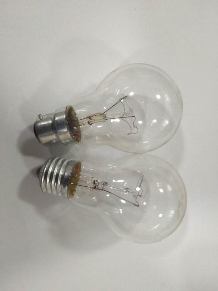 bulb incandescent clear lamp220-240v75W