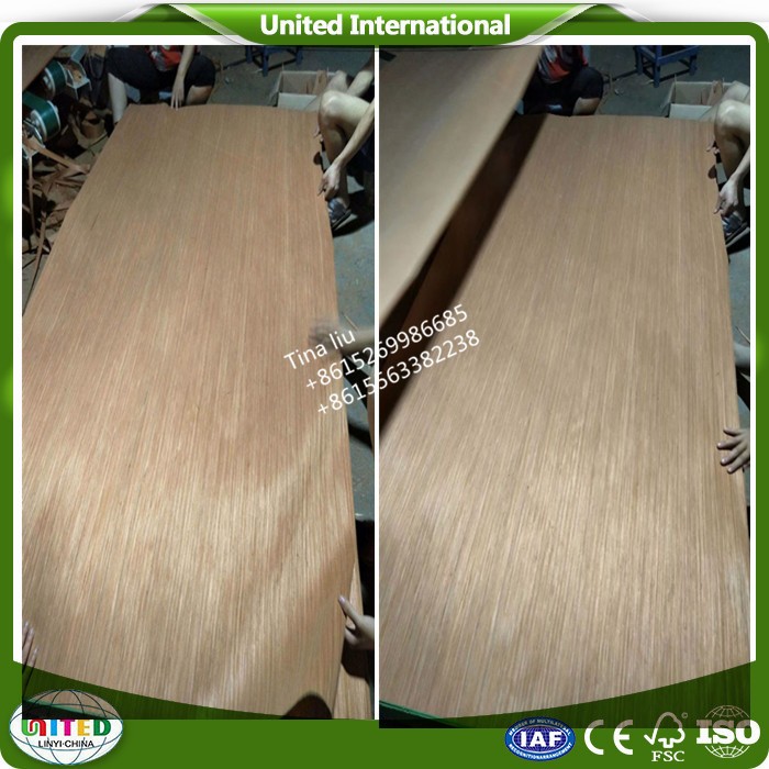 Engineered wood veneer