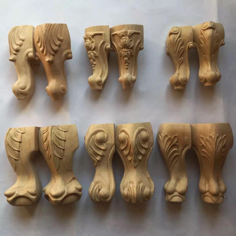 Classical Carved Antique Wood Sofa Table Furniture Legs