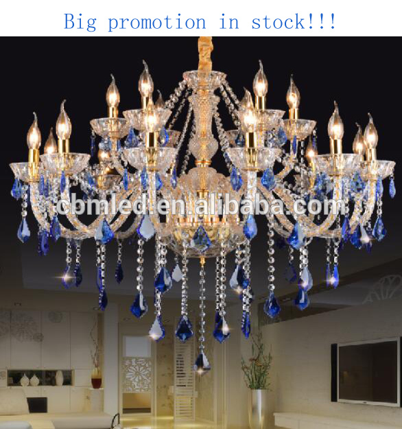 New blue color chandelier pendant,chandeliers pendant lights for USA,large blue topaz pendant