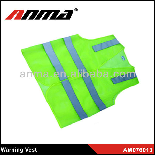 Florescent high reflective traffic fabric safety vest