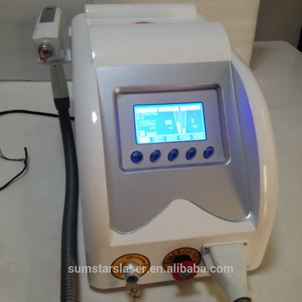 Medical Laser tattoo removal machine used in Skin Clinic