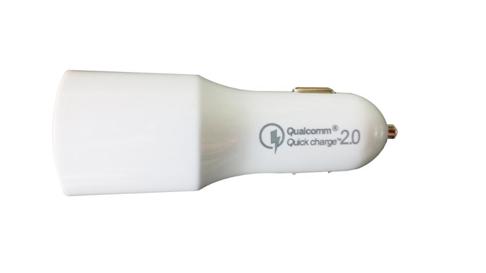 Portable USB Car Charger with 2 USB Port Universal for Cars