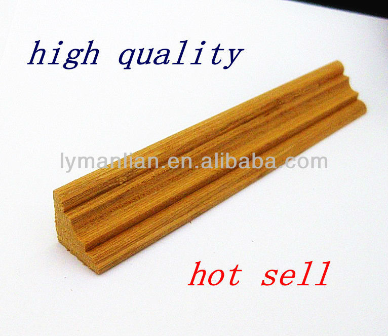 engineered yellow teak interior door window trim