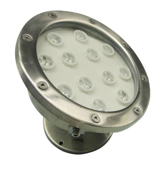 Remote control rgb IP68 stainless steel Led underwater light