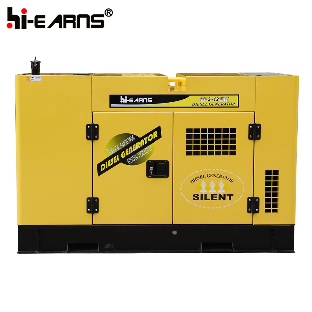 12KW super silent single phase chinese engine diesel generator