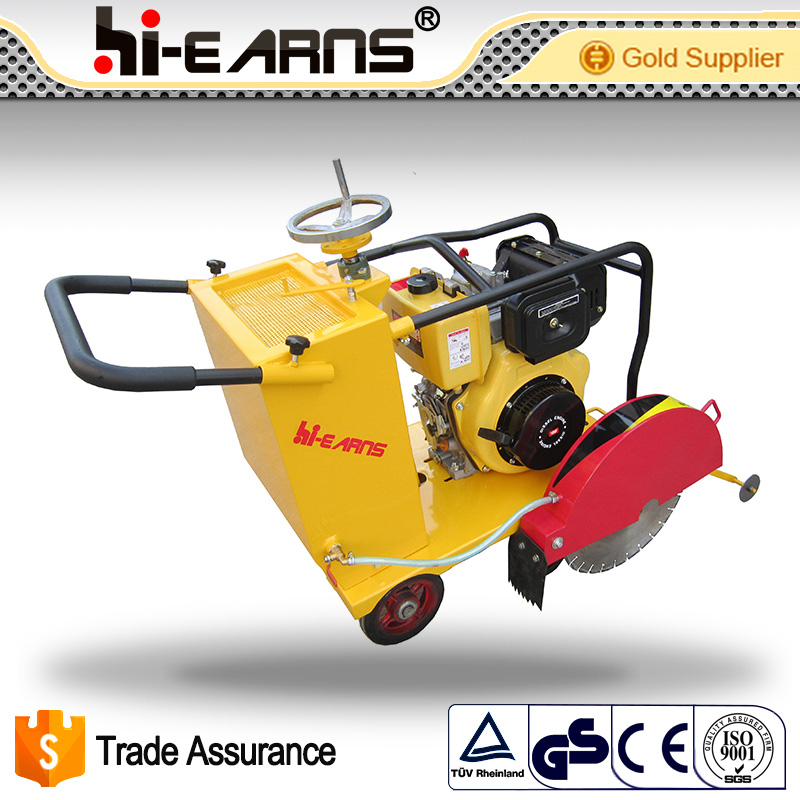 HCC350 road cutter blade 6hp concrete cutters saw