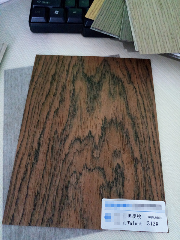 2*8ft 0.5mm engineered wood veneer recon European walnut veneer