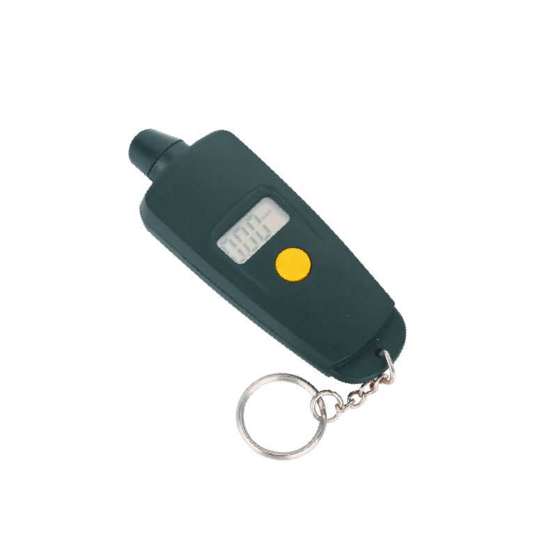 Black Digital Tire Pressure Gauge With LED