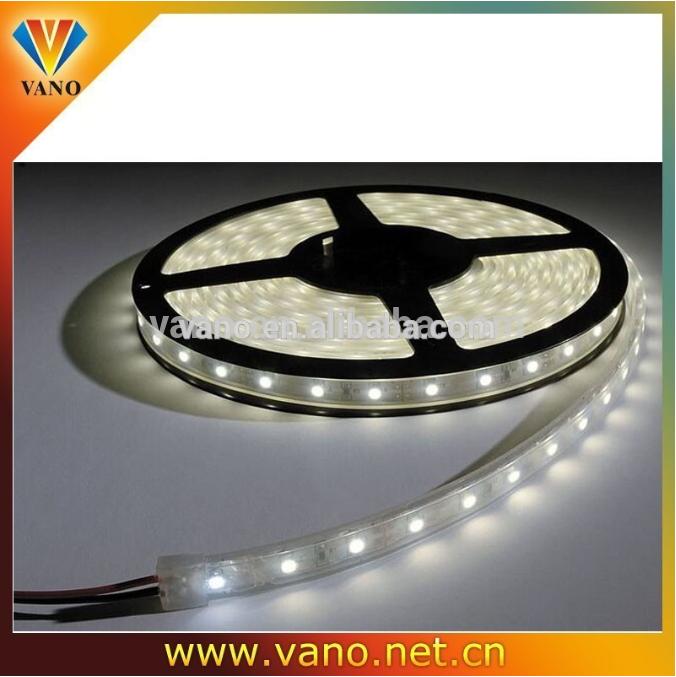 motorcycle car led strip 3528 white black base DC 12V led strip