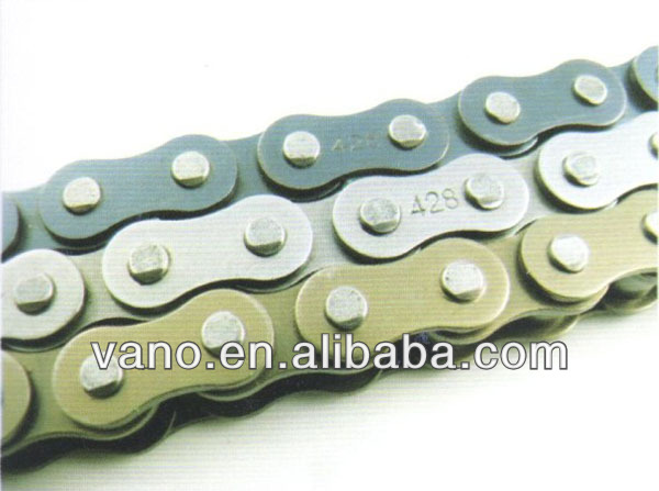 ATV MX Dirt Bike Kart 428 Pitch 122 Links Motorcycle Chain 428x122 Motorcycle Drive Chain