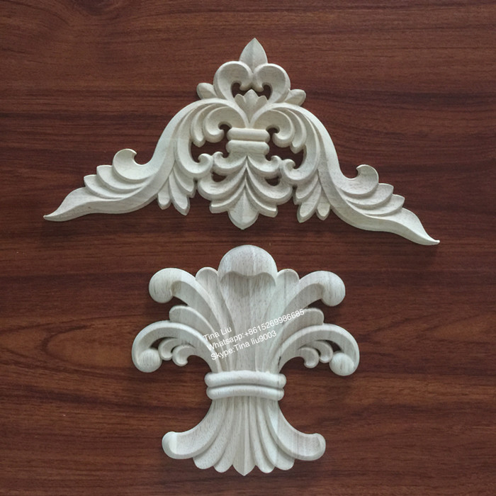 animal wood carving furniture wood appliques