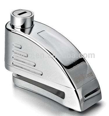 Hot sale kinbar motorcycle disc brake alarm lock 110 decibel with CE and ROHS certificate