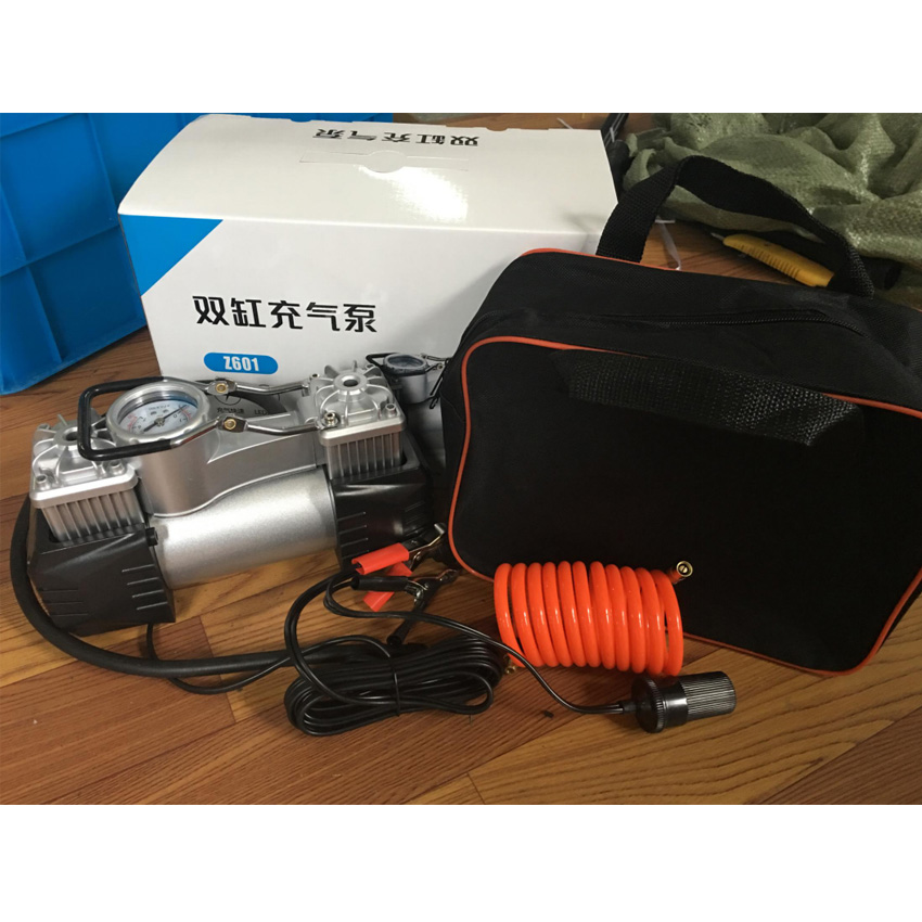 Black Heavy Duty Car air compressor DC12V 180W