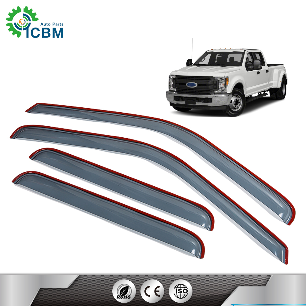 car visor 4PCS/SET Car Window Wind Deflectors & Visors Sun Visors Rain Shield Wind Shield