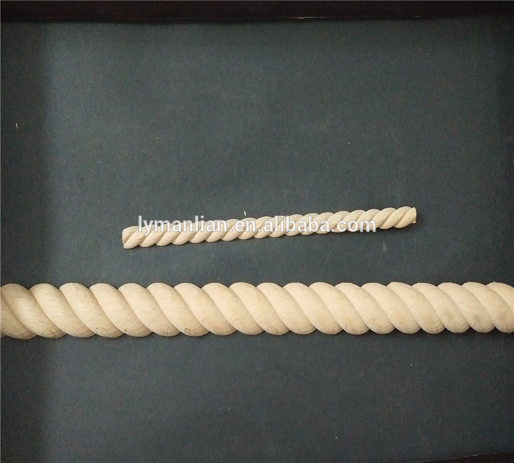 Rope quarter rounds moulding in beech