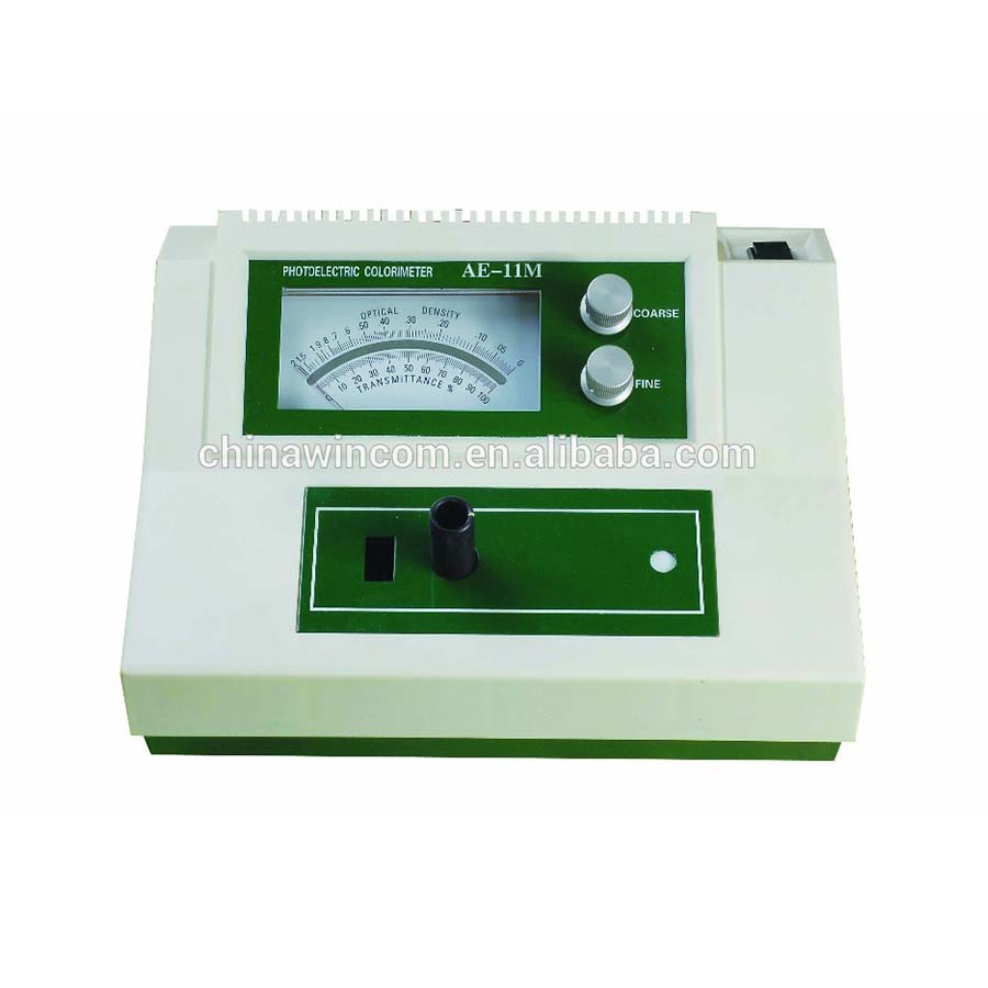 Best price portable 420-660nm wavelength photoelectric digital colorimeter AE-11D
