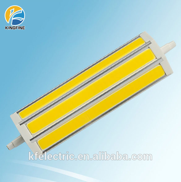 Aluminum housing 15W COB R7S LED lamp beam angle 200 degree 189mm