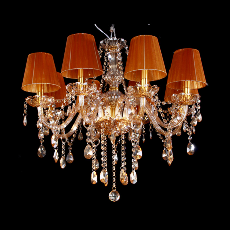 New Coming Crystal Bubble Resin Commercial Non Electric Chandelier