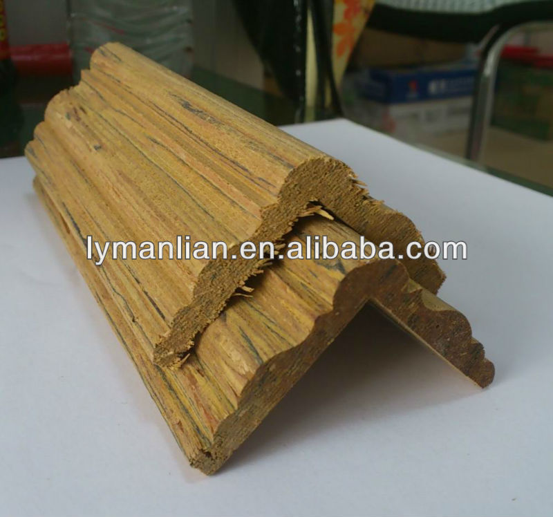 Teak wood carving cornice moulding for home decor