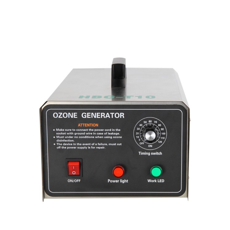 Highly Effective 3g/h Portable Stainless Steel Water Treatment Ozone Generator