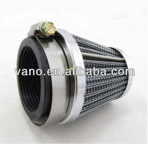 High performance round metal scooter motorcycle filter air