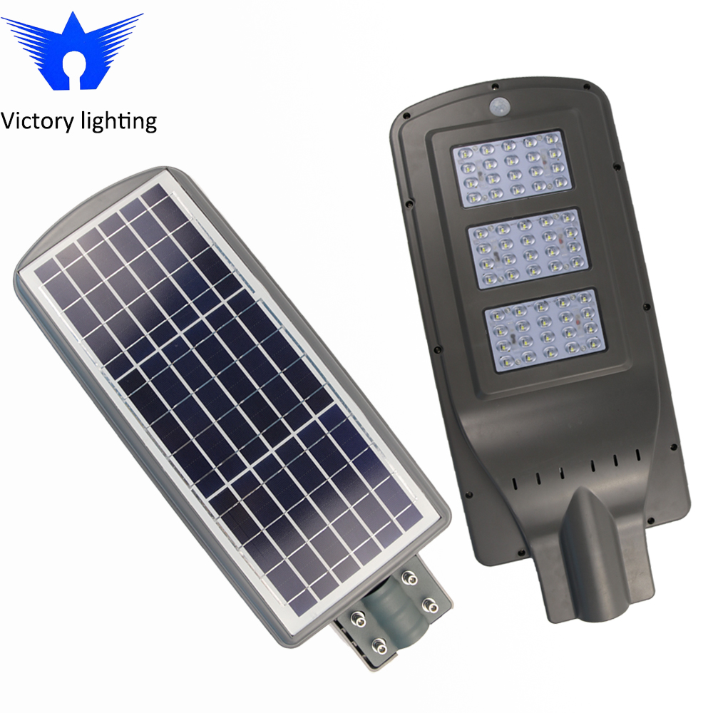 Promotion Prices All In One Integrated Solar Led Street Light, 20W 40W 60W Integrated solar street