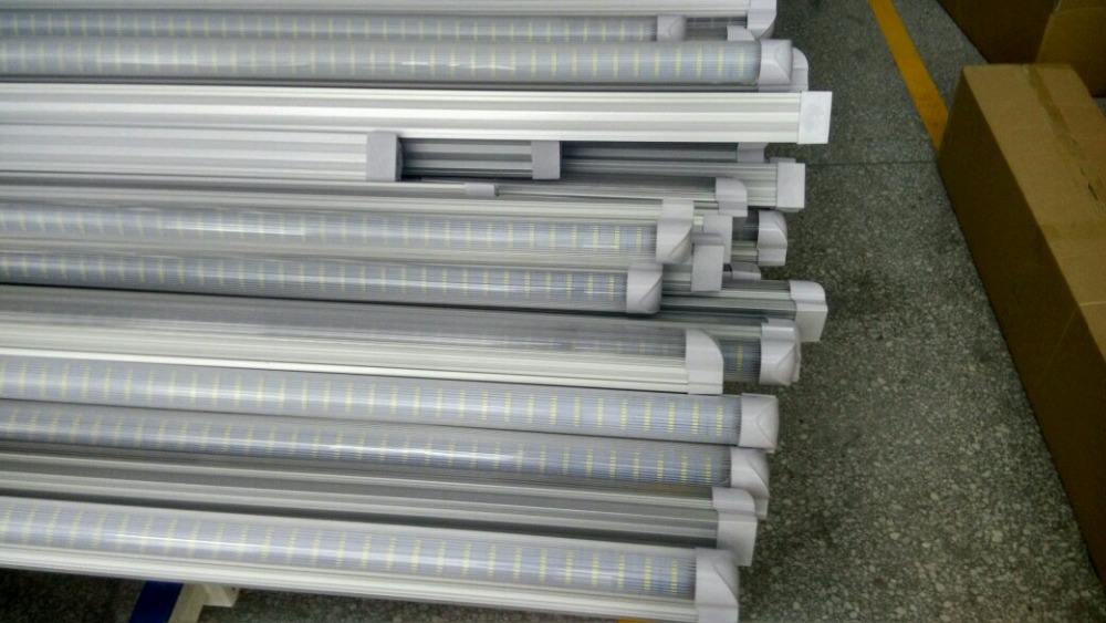 120lm/w T8 8ft 60w led light tube integrated /g13/R17D/ single pin LED tube