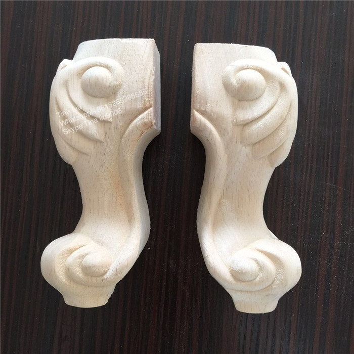 Unfinished wood furniture sofa legs