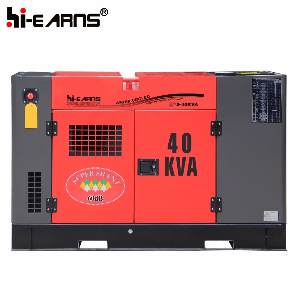 40kva silent diesel 40kva alternator generator set